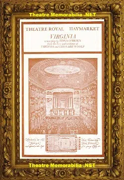 London Theatre Royal Haymarket – Virginia – 1981 – Maggie Smith