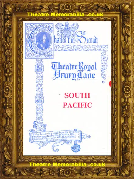 London Theatre Royal – South Pacific – 1951