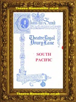London Theatre Royal – South Pacific – 1951