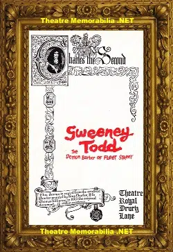London Theatre Royal – Sweeney Todd – 1980 – Sheila Hancock