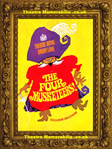 London Theatre Royal – The Four Musketeers 1967 – Harry Secombe