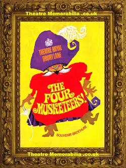 London Theatre Royal – The Four Musketeers 1967 – Harry Secombe