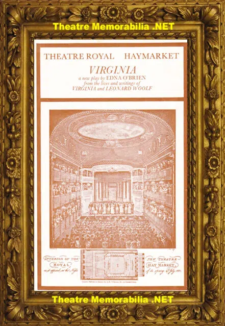 London Theatre Royal – Virginia – 1981 – Maggie Smith