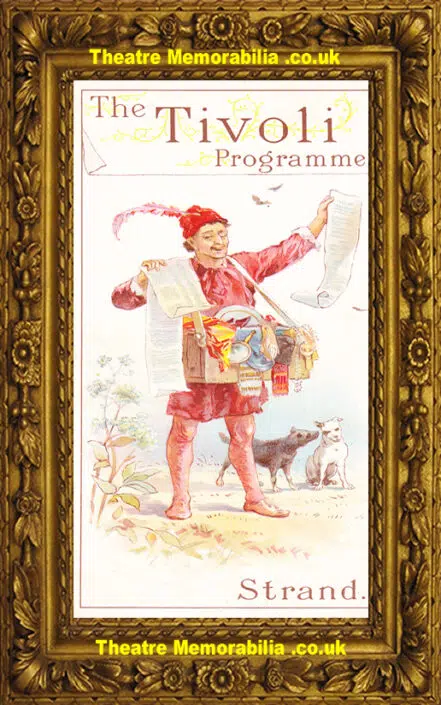 London Tivoli Theatre  – Variety Show – 1893