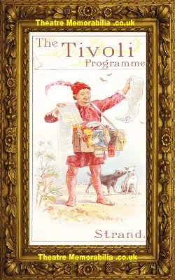 London Tivoli Theatre  – Variety Show – 1893
