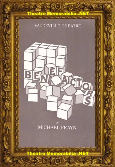London Vaudeville Theatre – Benefactors – 1984 – Brenda Blethyn