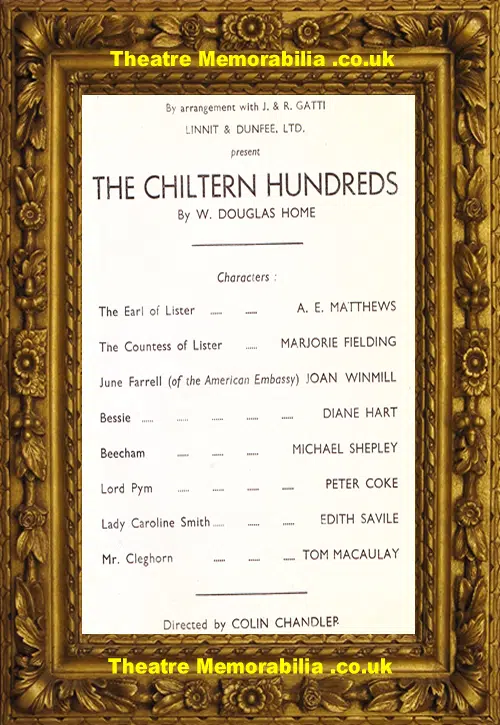 London Vaudeville Theatre - The Childrens Hundreds - 1947
