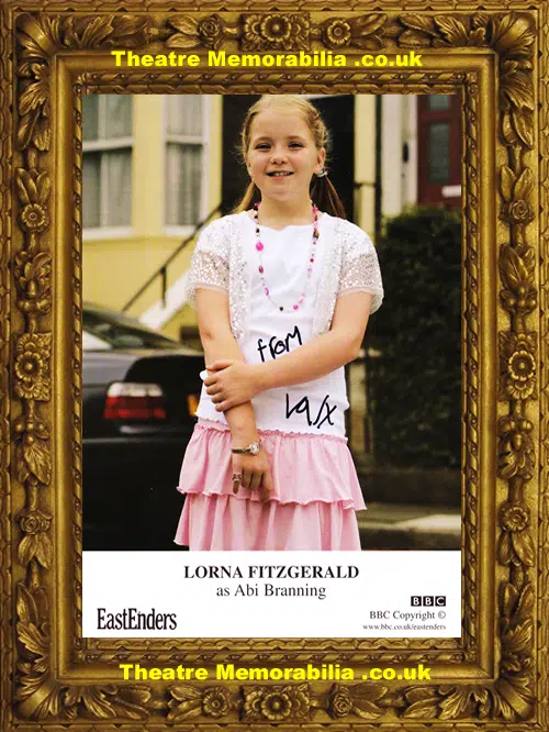 Lorna Fitzgerald Autograph Signed Picture - Eastenders