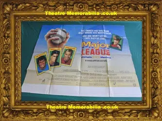 Major League Film Poster 1989 - Charlie Sheen Wesley Snipes