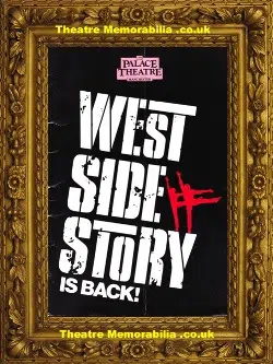Manchester Palace Theatre – West Side Story – 1984 + Flyer