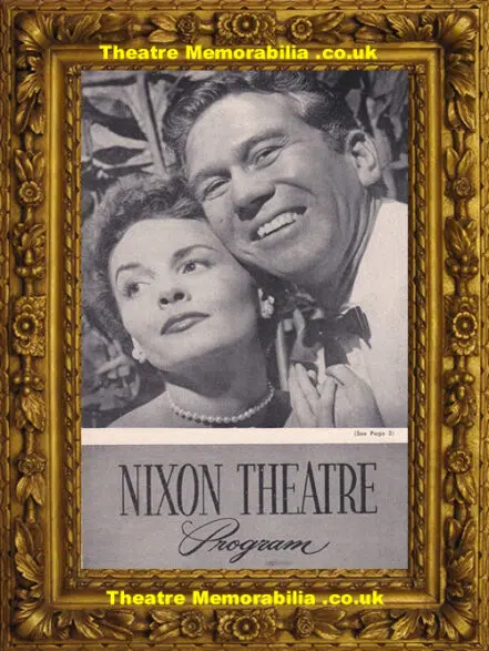 Pittsburgh Nixon Theatre – The Pajama Game – 1955 Bob Fosse