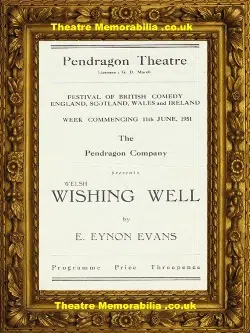 Reading Pendragon Theatre – Welsh Wishing Well – 1951