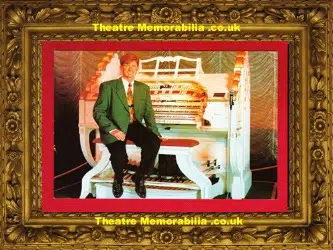 Robert Wolfe Resident Organist Thursford Norfolk Postcard 1997