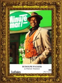 Rudolph Walker Autograph Signed Picture – Eastenders