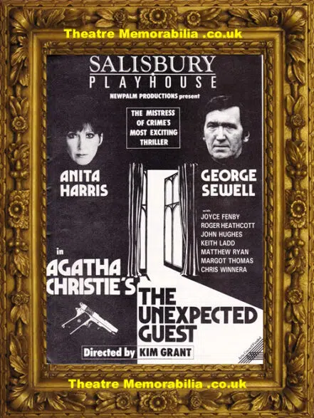 Salisbury Playhouse Theatre – The Unexpected Guest – 1980s