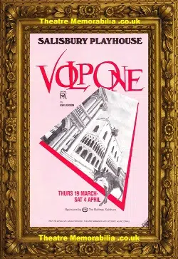 Salisbury Playhouse Theatre – Volpone – 1987