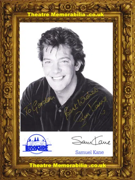 Sam Kane Autograph Signed Picture – Brookside