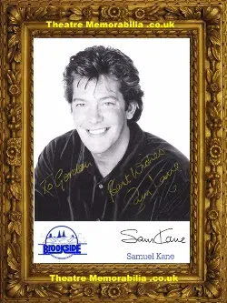 Sam Kane Autograph Signed Picture – Brookside