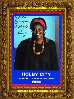 Sharon D Clarke Autograph Signed Picture – Holby City
