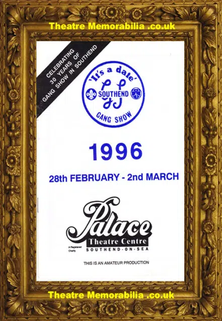 South End On Sea Palace Theatre – It’s A Date 1996 – Scouts Show