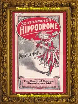 Southampton Hippodrome Theatre - Variety Show - 1910