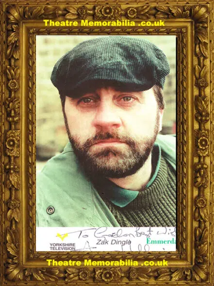 Steve Halliwell Autograph Signed Picture – Emmerdale