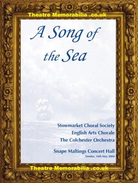 Stowmarket Choral Society Colchester Orchester Snape Hall 2004