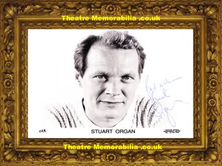 Stuart Organ – A  Large Autographed Signed Photograph 1990s