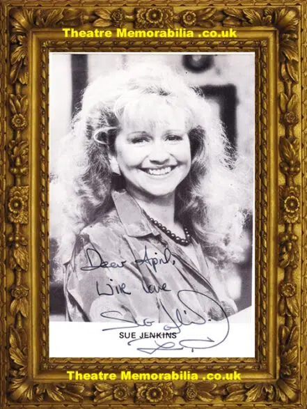 Sue Jenkins – Signed Photograph Picture – Brookside Corrie 1980s