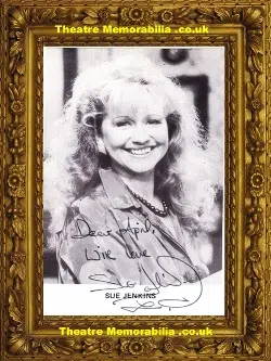 Sue Jenkins – Signed Photograph Picture – Brookside Corrie 1980s