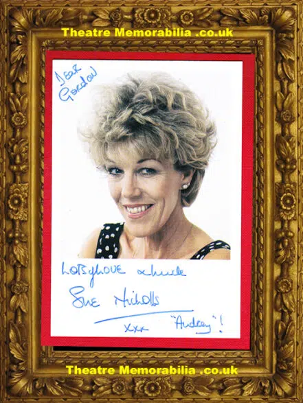 Sue Nicholls Autograph Signed Picture – Coronation Street