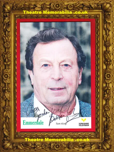 Thomas Albert Autograph Signed Picture – Emmerdale