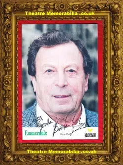 Thomas Albert Autograph Signed Picture – Emmerdale