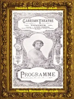 Tidworth Garrison Theatre – Aladdin – 1916