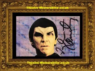 Vaughn Armstrong An Autographed Signed Xenobio Sketches Card