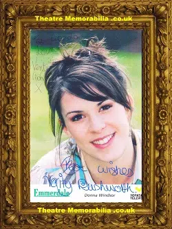 Verity Rushworth Autograph Signed Picture – Emmerdale