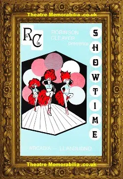 Wales Llandudno Arcadia Theatre Cymru – Showtime – 1970