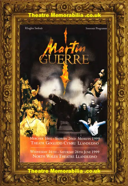 Wales Llandudno Gogledd Cymru Theatre – Martin Guerre – 1999