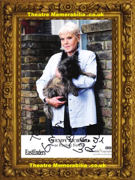 Wendy Richard Autograph Signed Picture – Eastenders