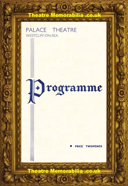 Westcliff On Sea Palace Theatre – My Son’s My Son – 1940s