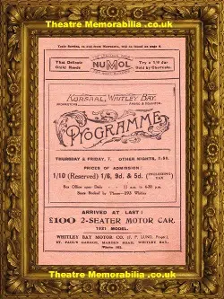 Whitley Bay Kursaal Theatre – Chinese Puzzle  – 1920s
