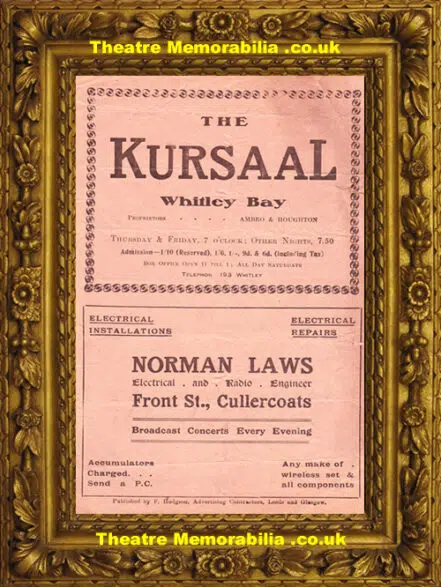 Whitley Bay Kursaal Theatre – Paddy The Next Best Thing  – 1920s