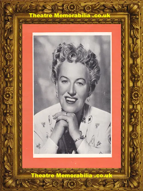 Wolverhampton Civic Hall - Gracie Fields - 1954