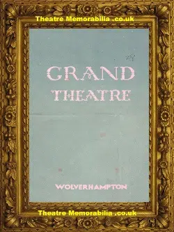 Wolverhampton Grand Theatre – Peter Pan – 1951