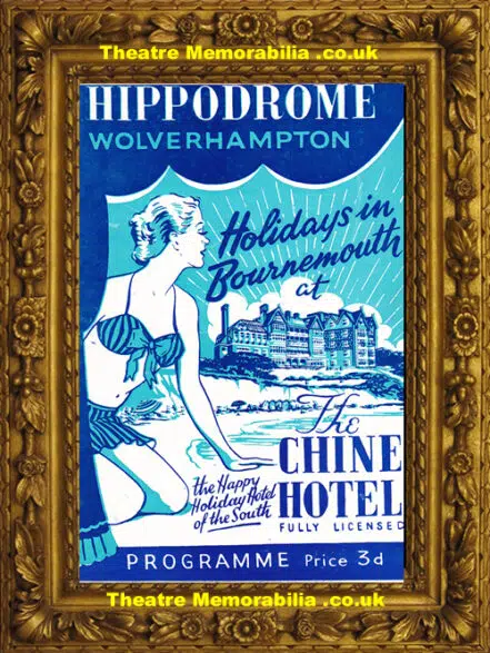 Wolverhampton Hippodrome Theatre – Death Street Harlem – 1951