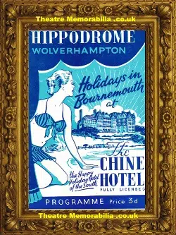 Wolverhampton Hippodrome Theatre – Death Street Harlem – 1951
