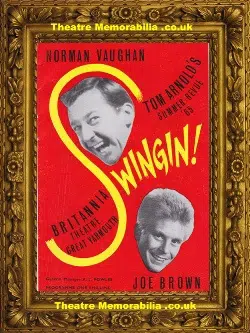 Yarmouth Britannia Theatre – Wingin – 1965 – Joe Brown – Vaughan