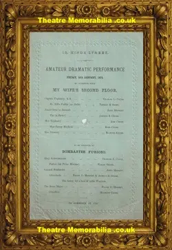 13 Hinde Street – My Wife’s Second Floor – 1874