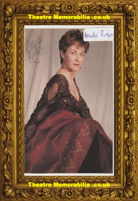 Amanda Burton Autograph Signed Picture – Brookside – Heather