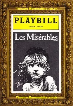 America Imperial Theatre – Les Miserables – 1987 – USA